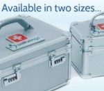 Wellbeings MedLock Boxes are available in two sizes.